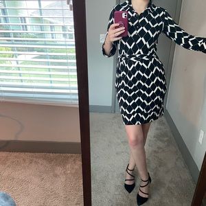 Donna Morgan Belted Dress